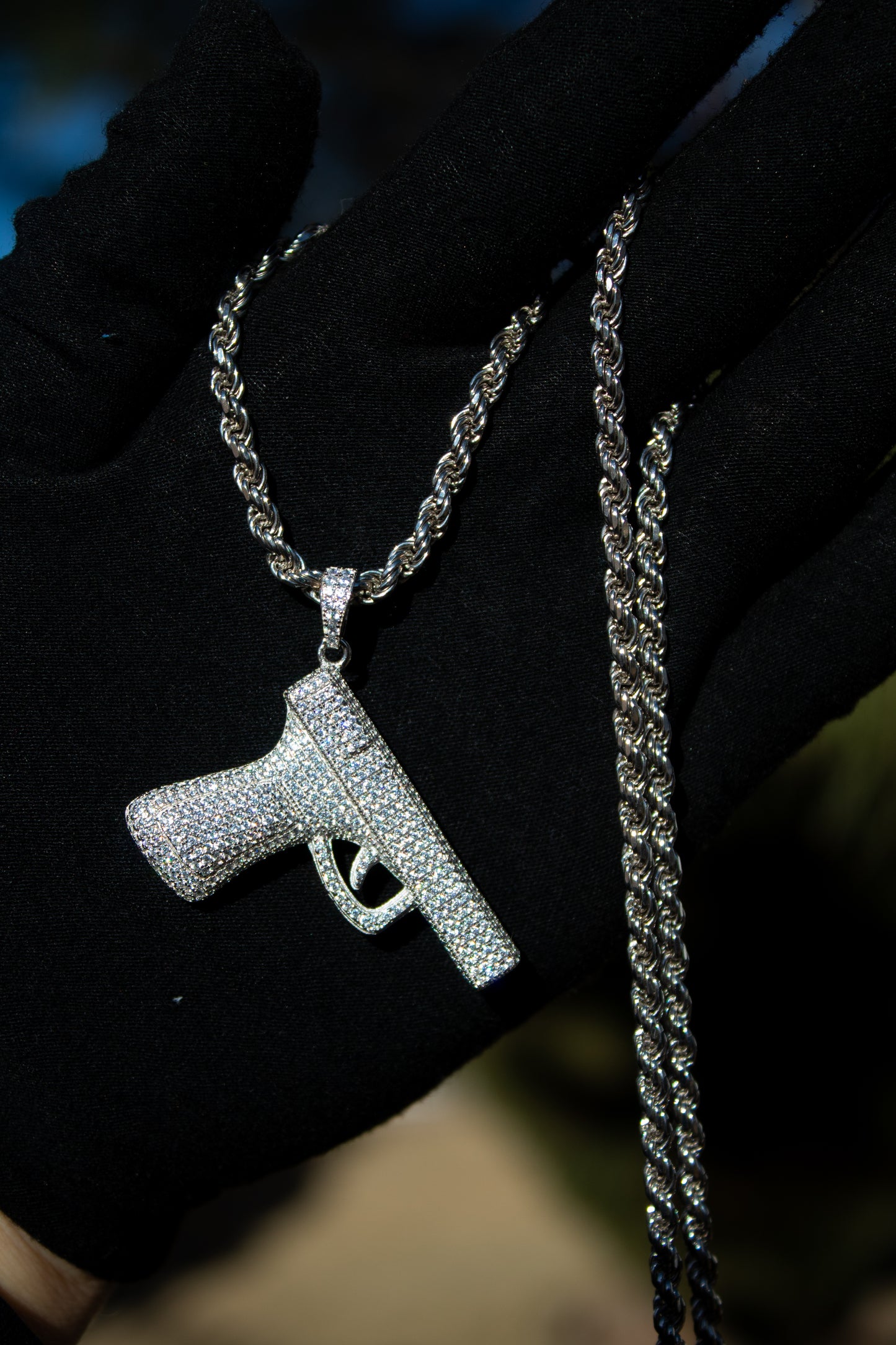 Colgante de pistola