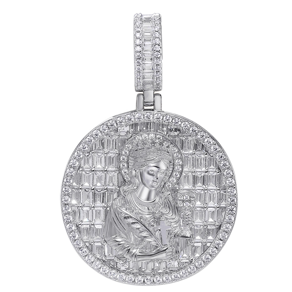 Medalla colgante de la Virgencita de Walsingham