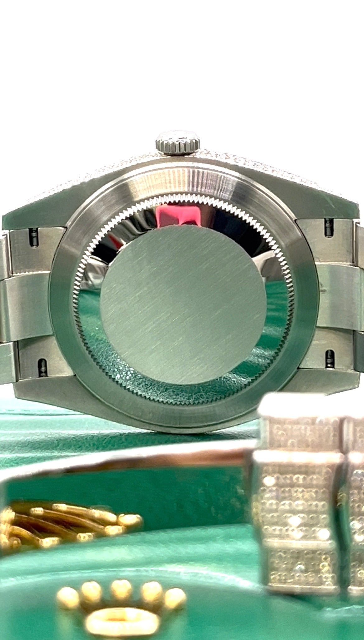 Rolex Buss Down Blue Dial Watch