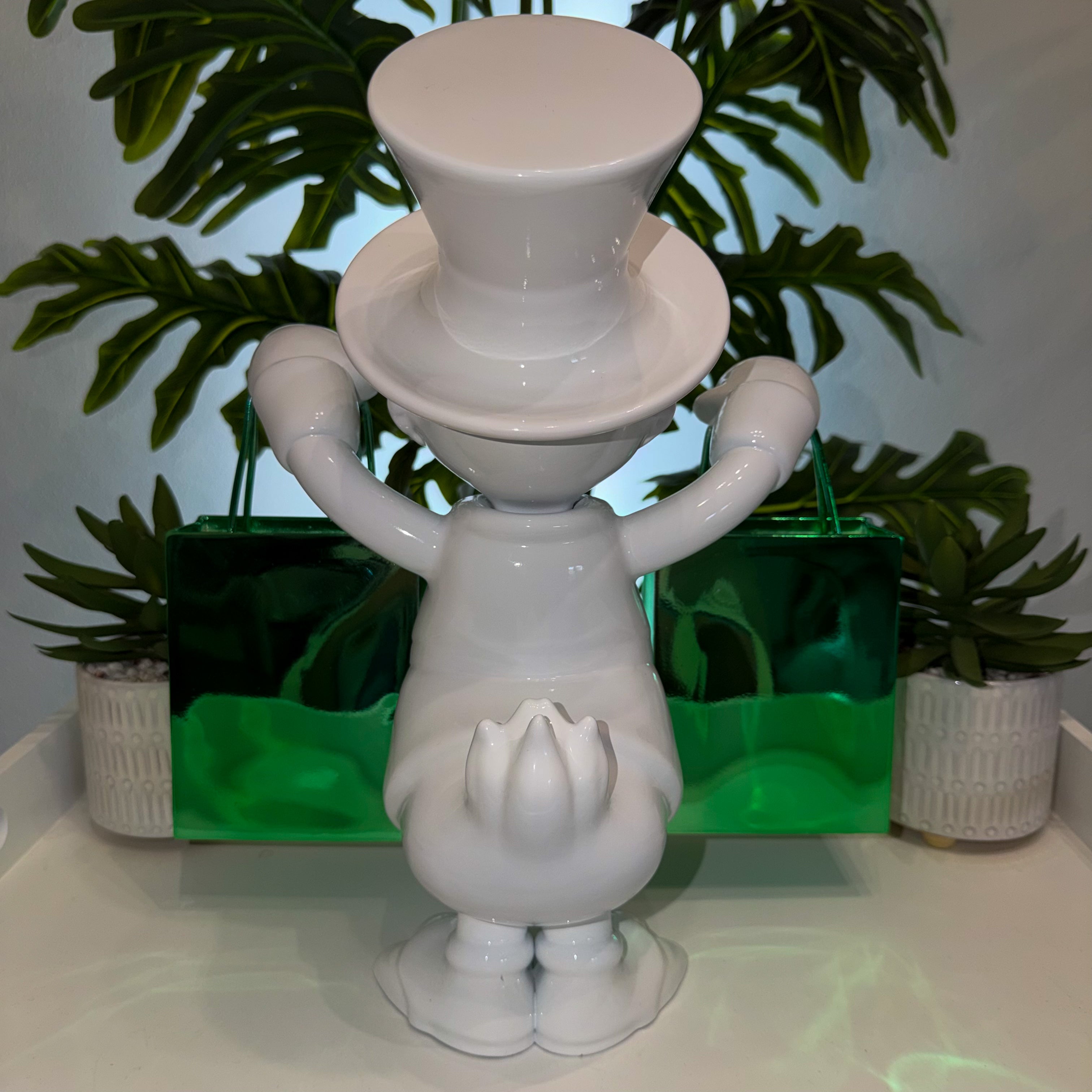 Millionaire Jade Duck Fiberglass