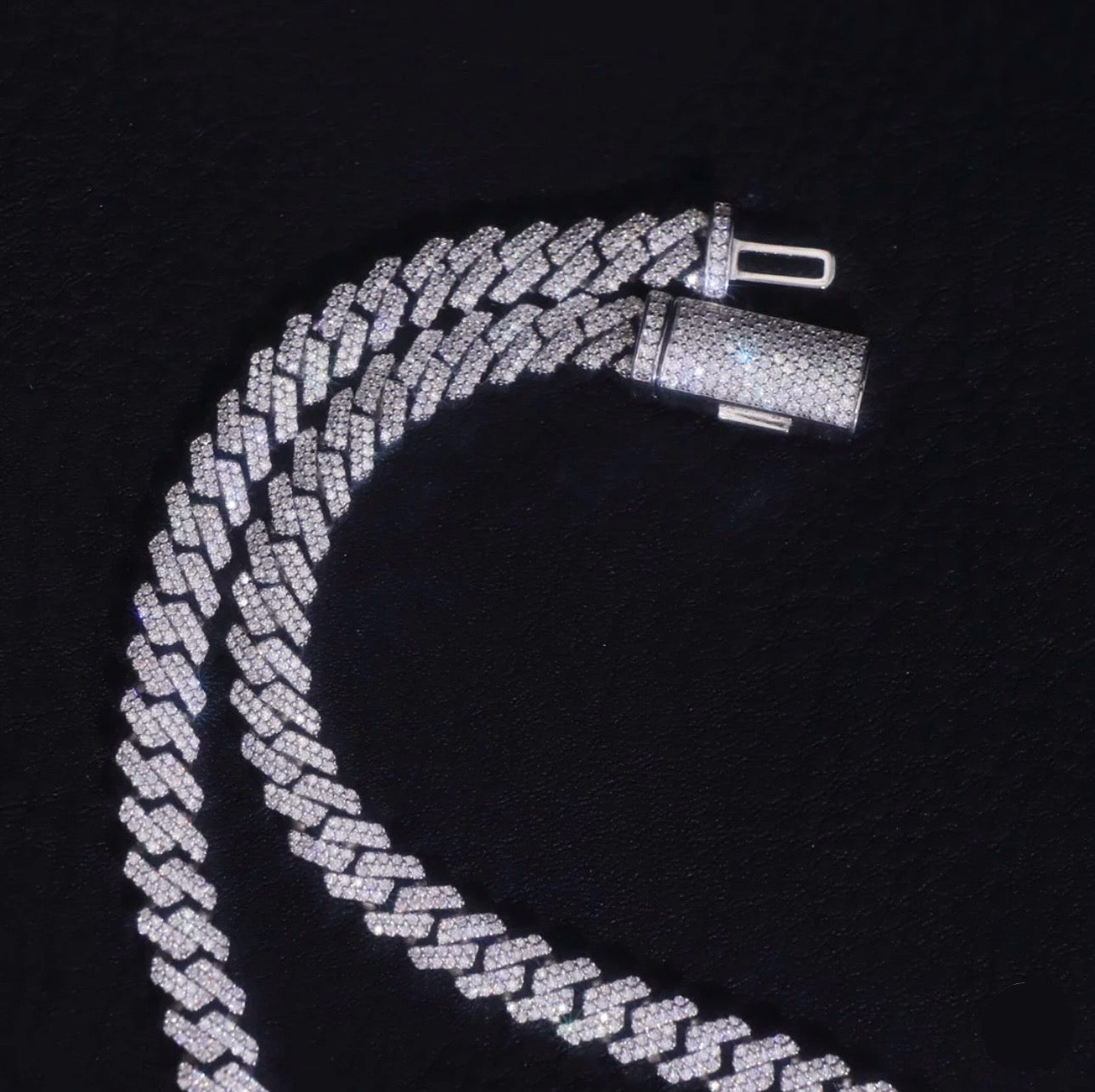 Cadena cubana VVS (8 mm)
