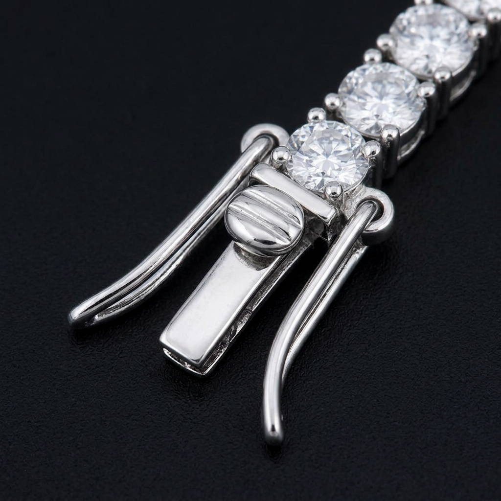 3mm tennis necklace clasp draft