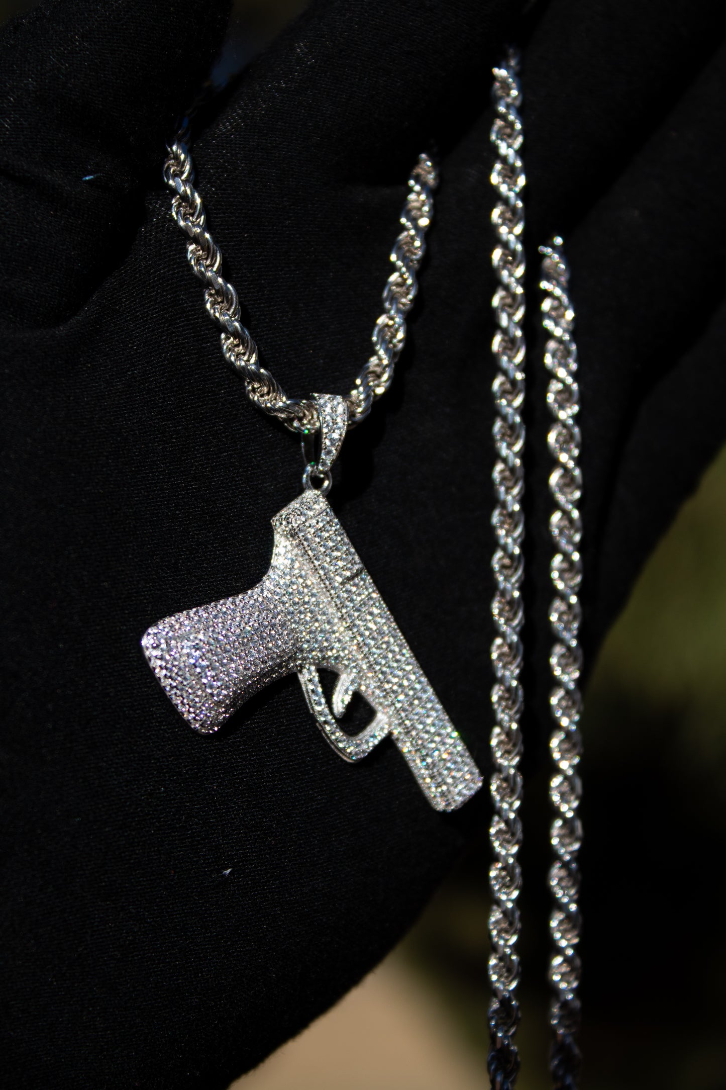 Colgante de pistola