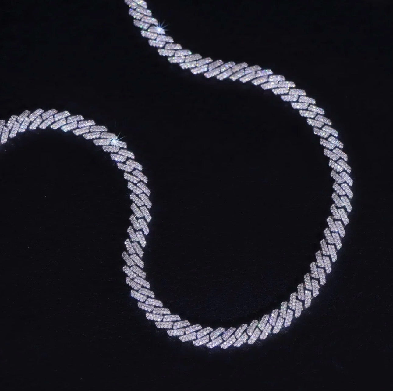 Cadena cubana VVS (8 mm)