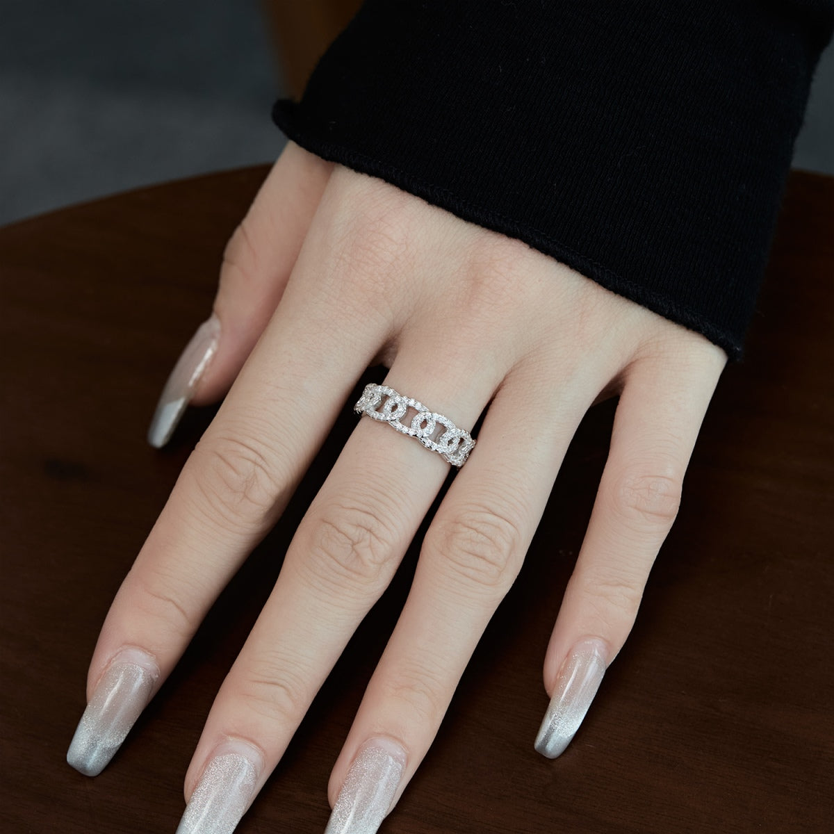 Anillo de diamantes cubanos