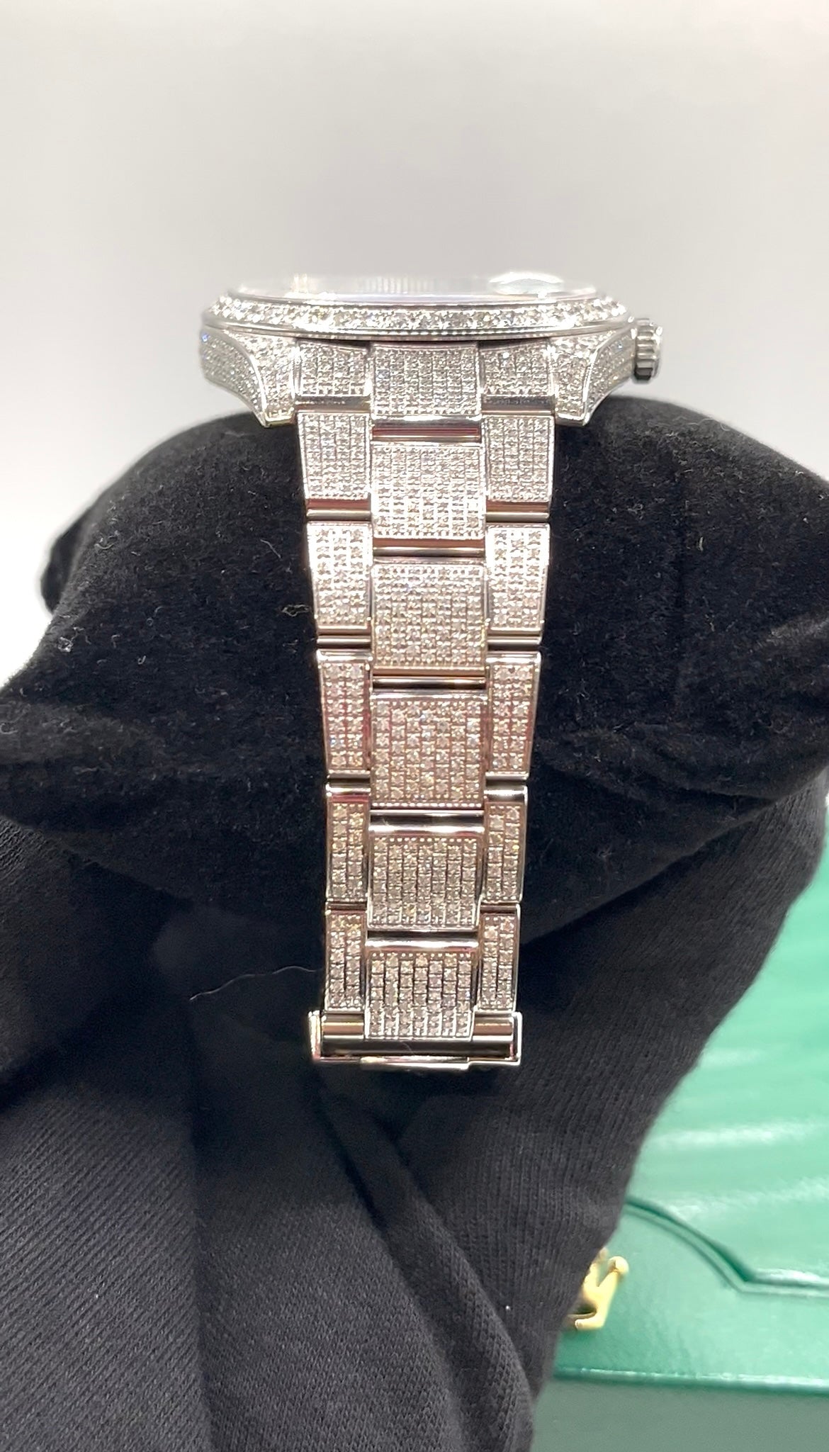 Rolex Buss Down Blue Dial Watch