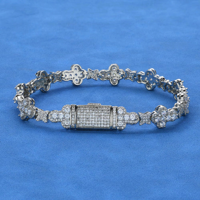 Cross Star VVS Bracelet (10mm)