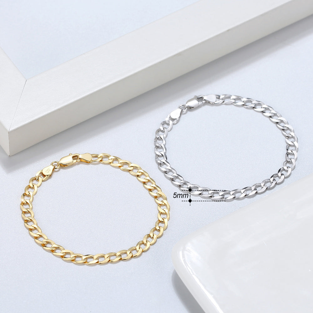 Pulsera cubana (5mm)