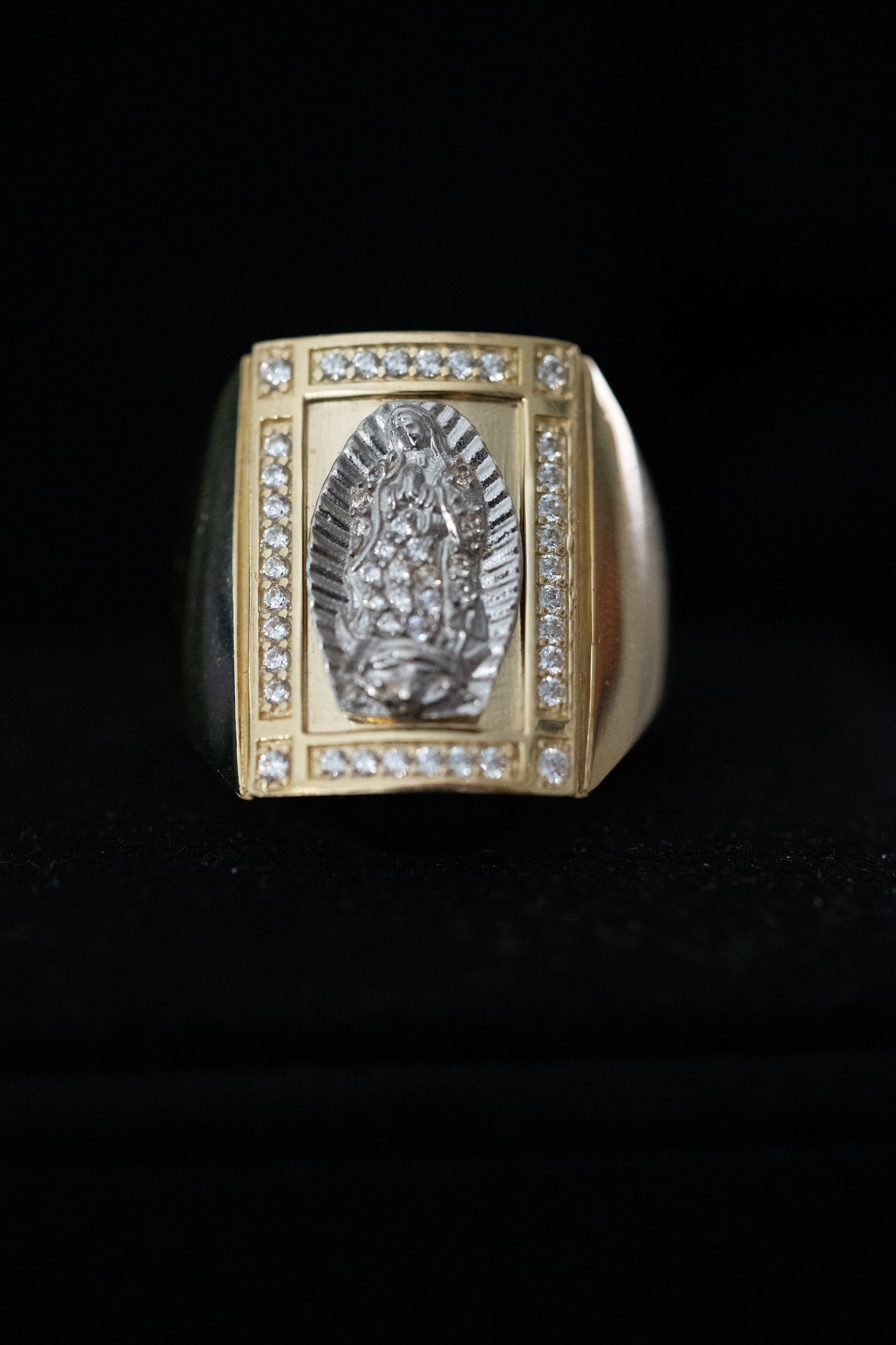 14K Gold Virgencita Ring