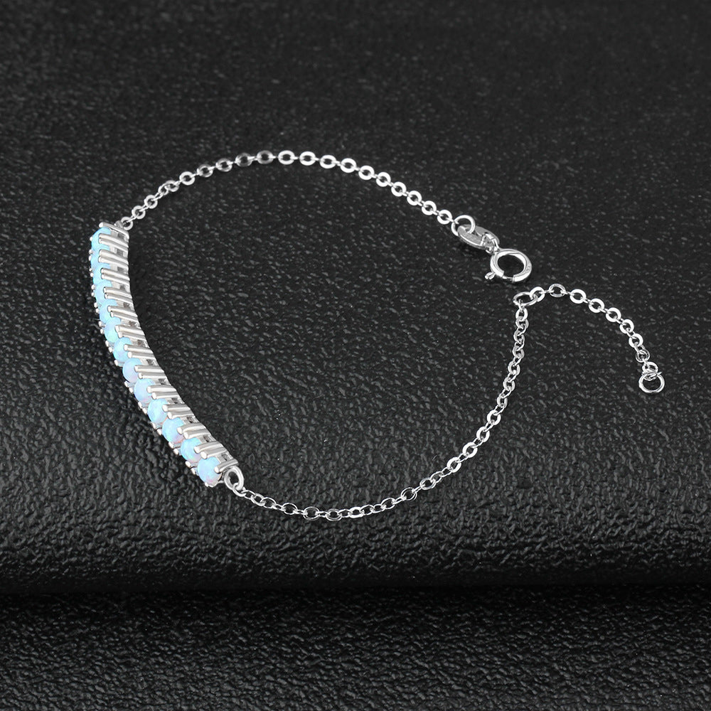 Pulsera de piedras azules