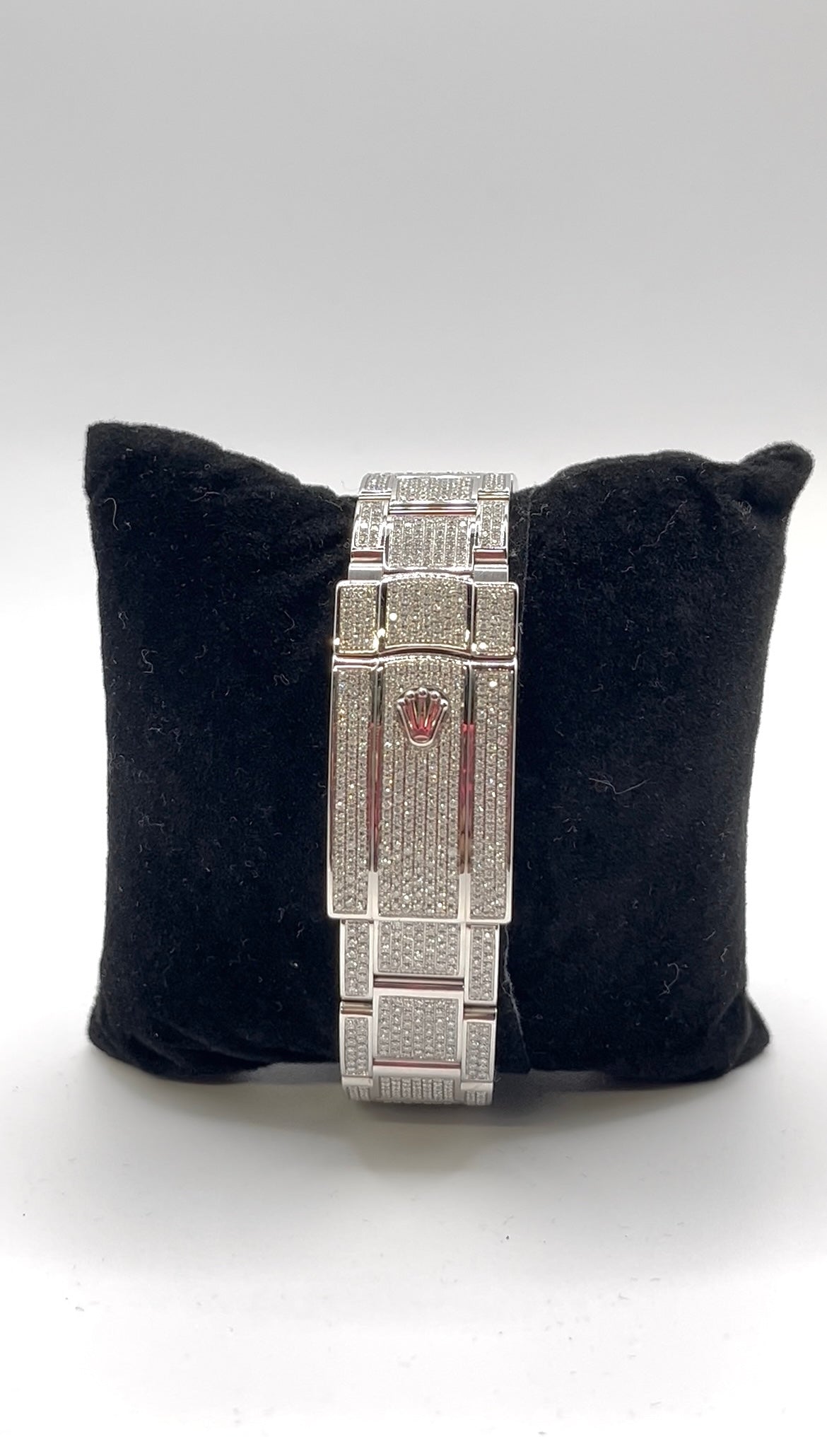 Rolex Buss Down Arabic Dial Watch