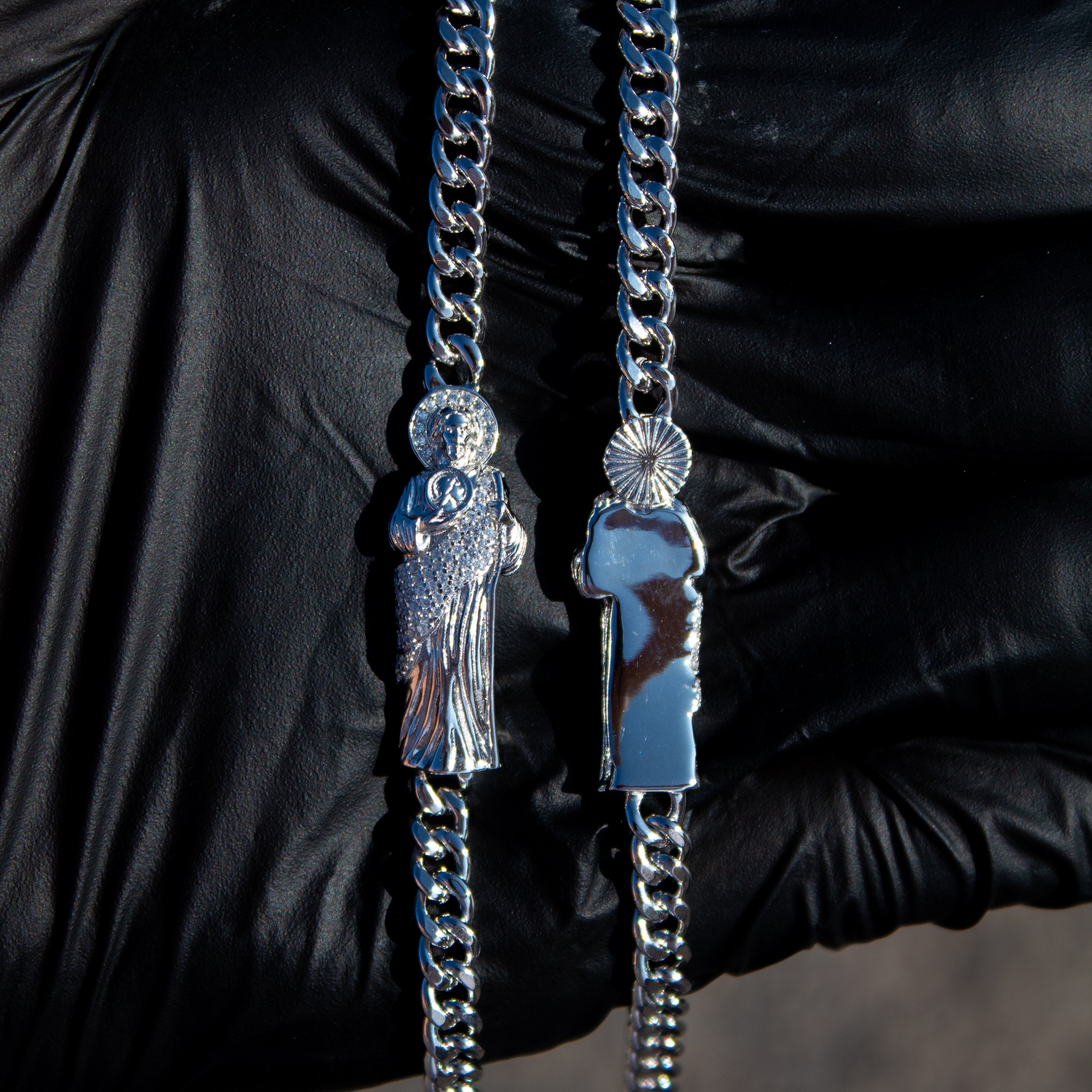 San Judas / Cuban Bracelet (5mm / 10mm)