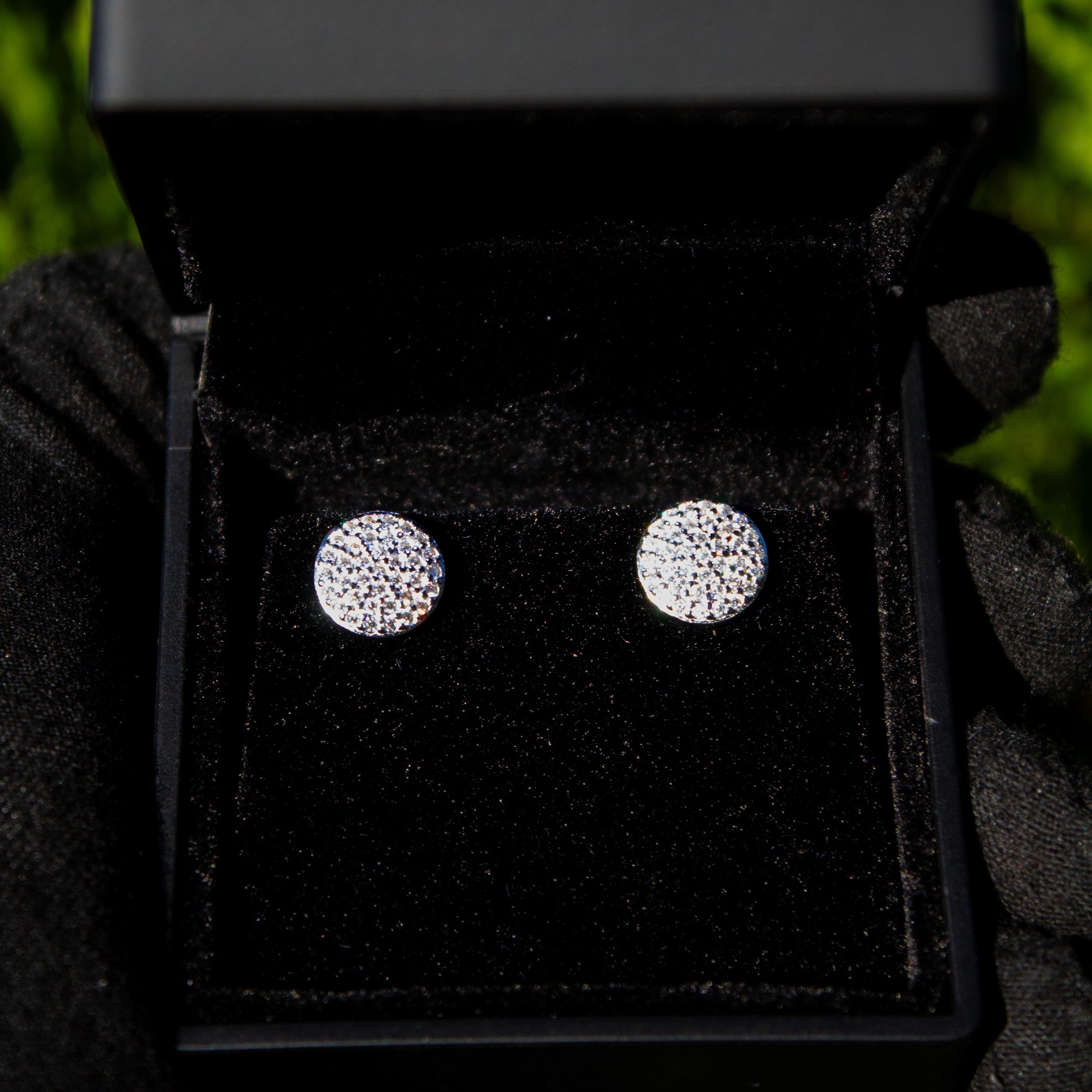 Circle VVS Earrings Set