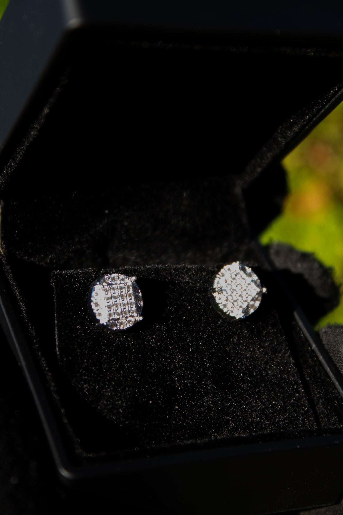 Conjunto de pendientes elegantes VVS