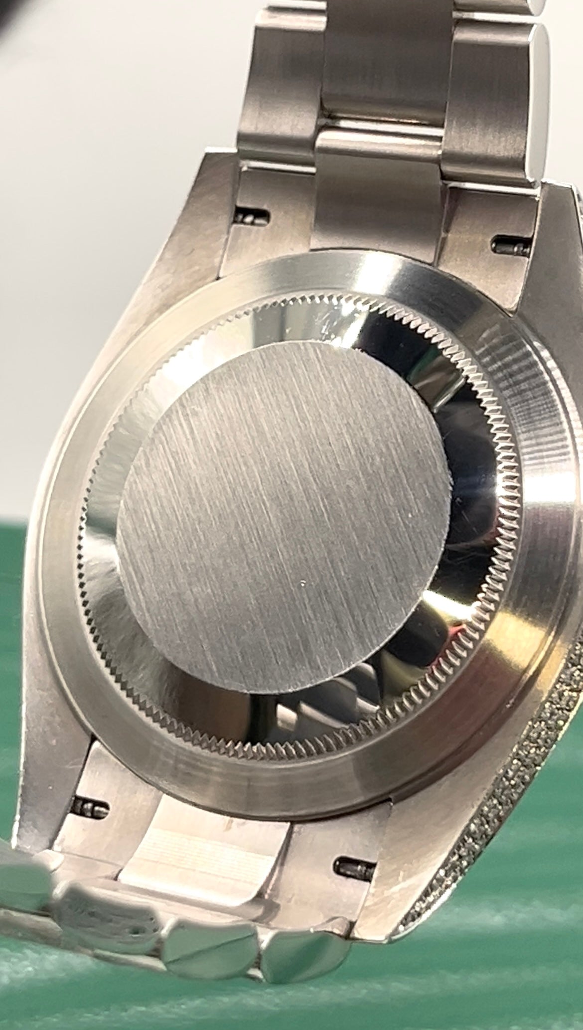 Rolex Buss Down Blue Dial Watch