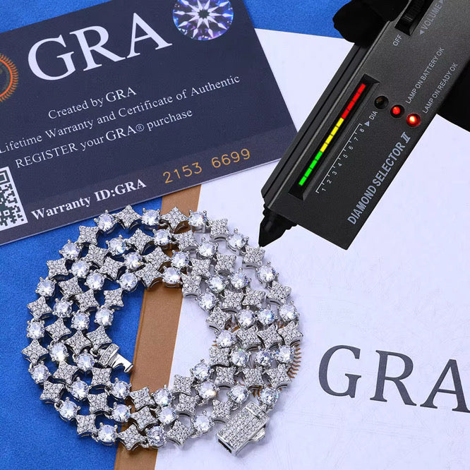 Star VVS Tennis Necklace (6mm)