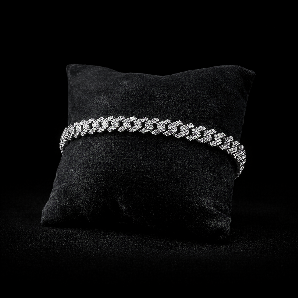 Cuban VVS Bracelet (8mm)