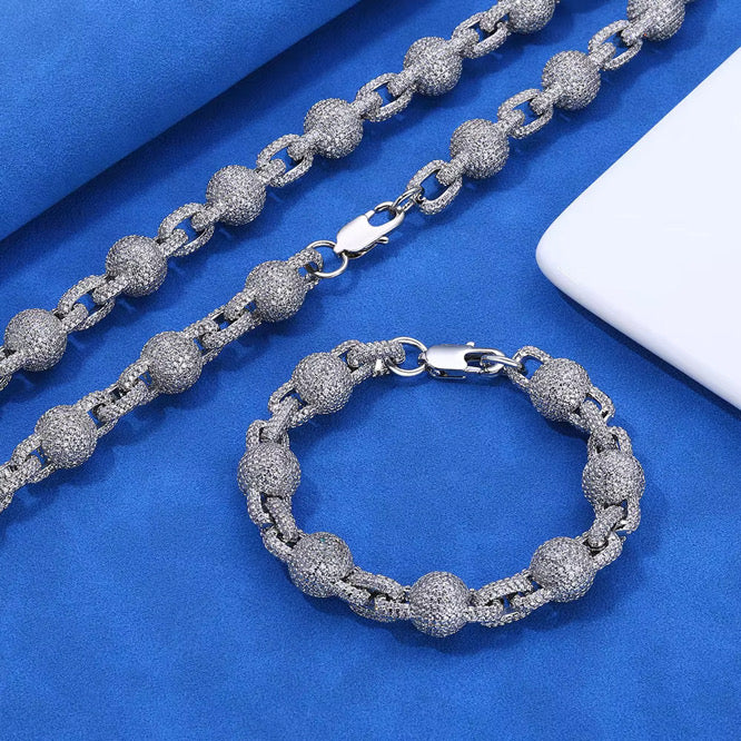 Beaded VVS Chain (10.5mm)