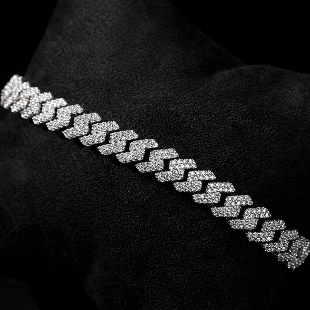 Cuban VVS Bracelet (8mm)