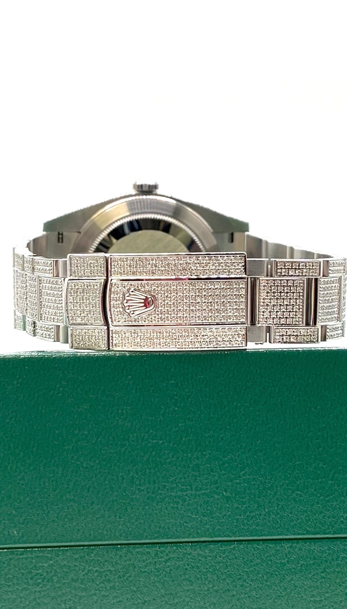 Rolex Buss Down Blue Dial Watch