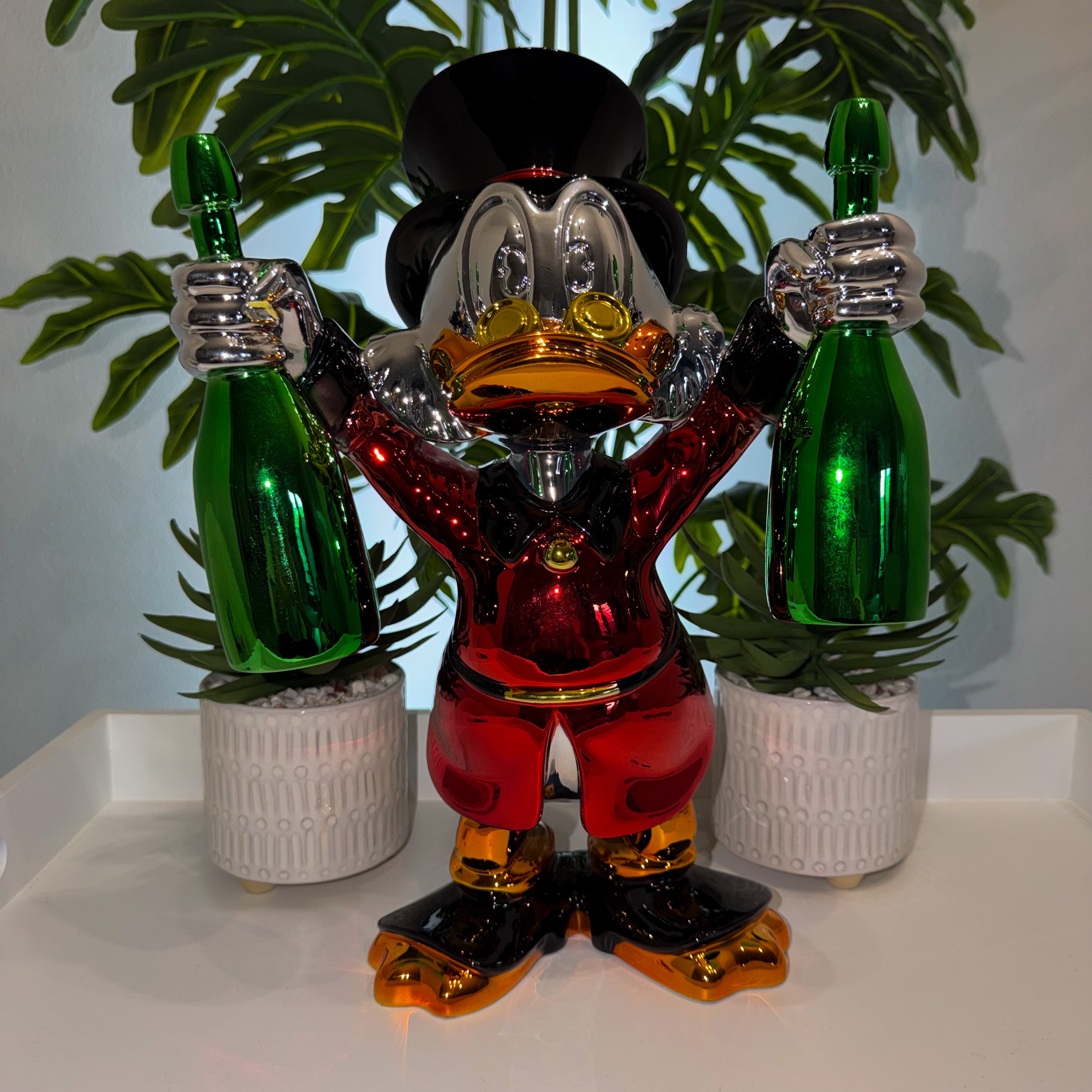 Millionaire Ruby Duck Fiberglass