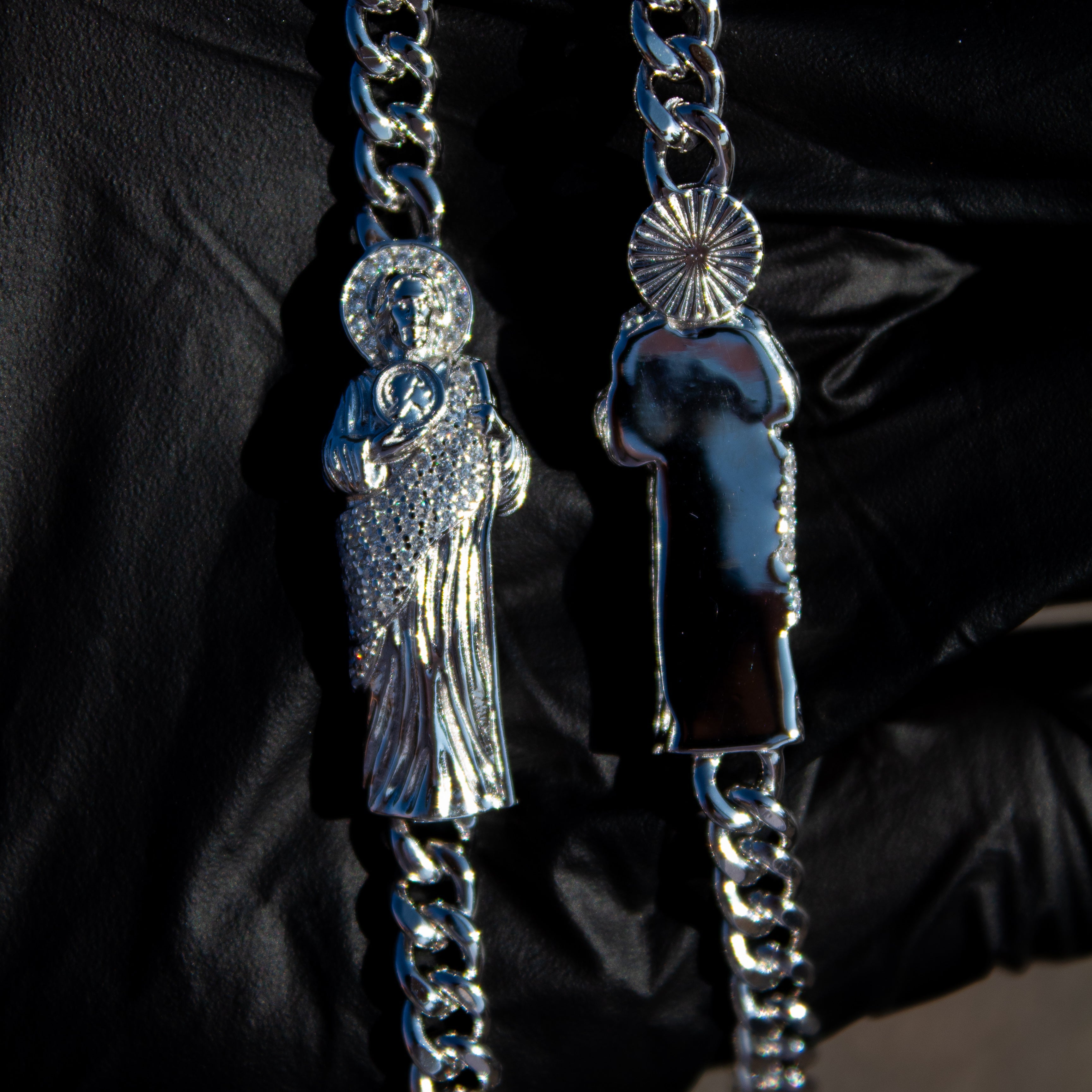 San Judas / Cuban Bracelet (5mm / 10mm)