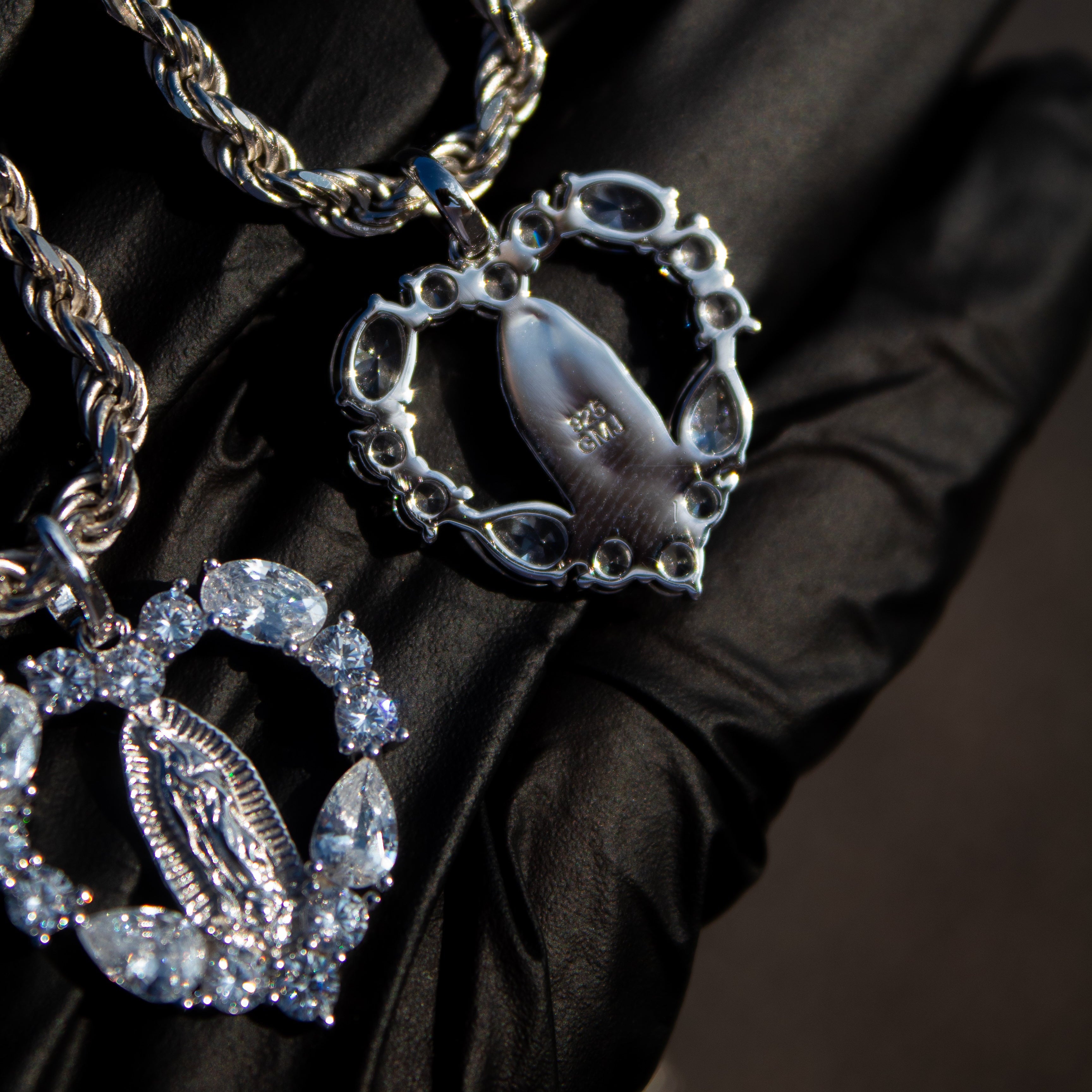 Virgencita Heart Pendant