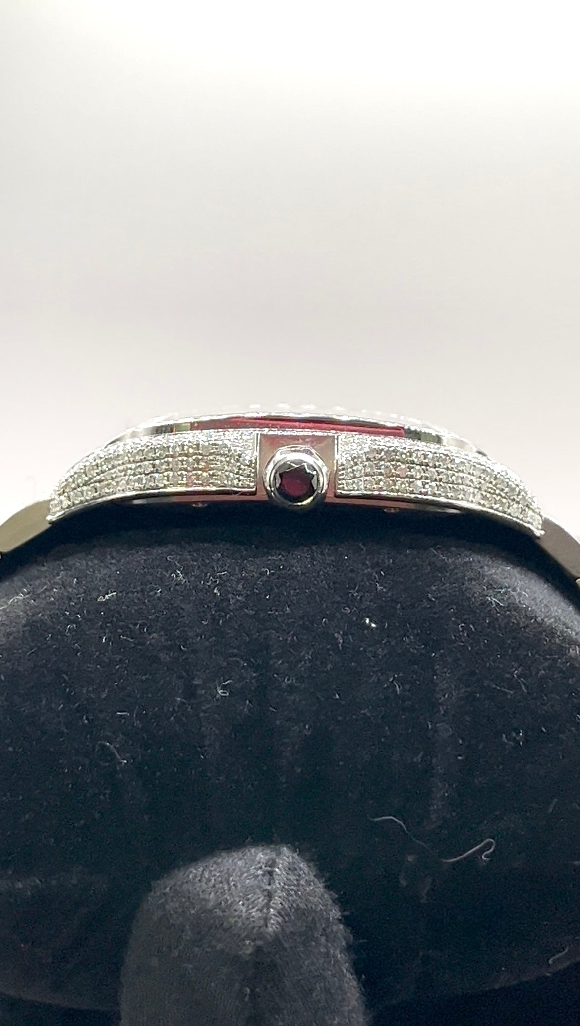 Cartier Buss Down Arabic Dial Watch
