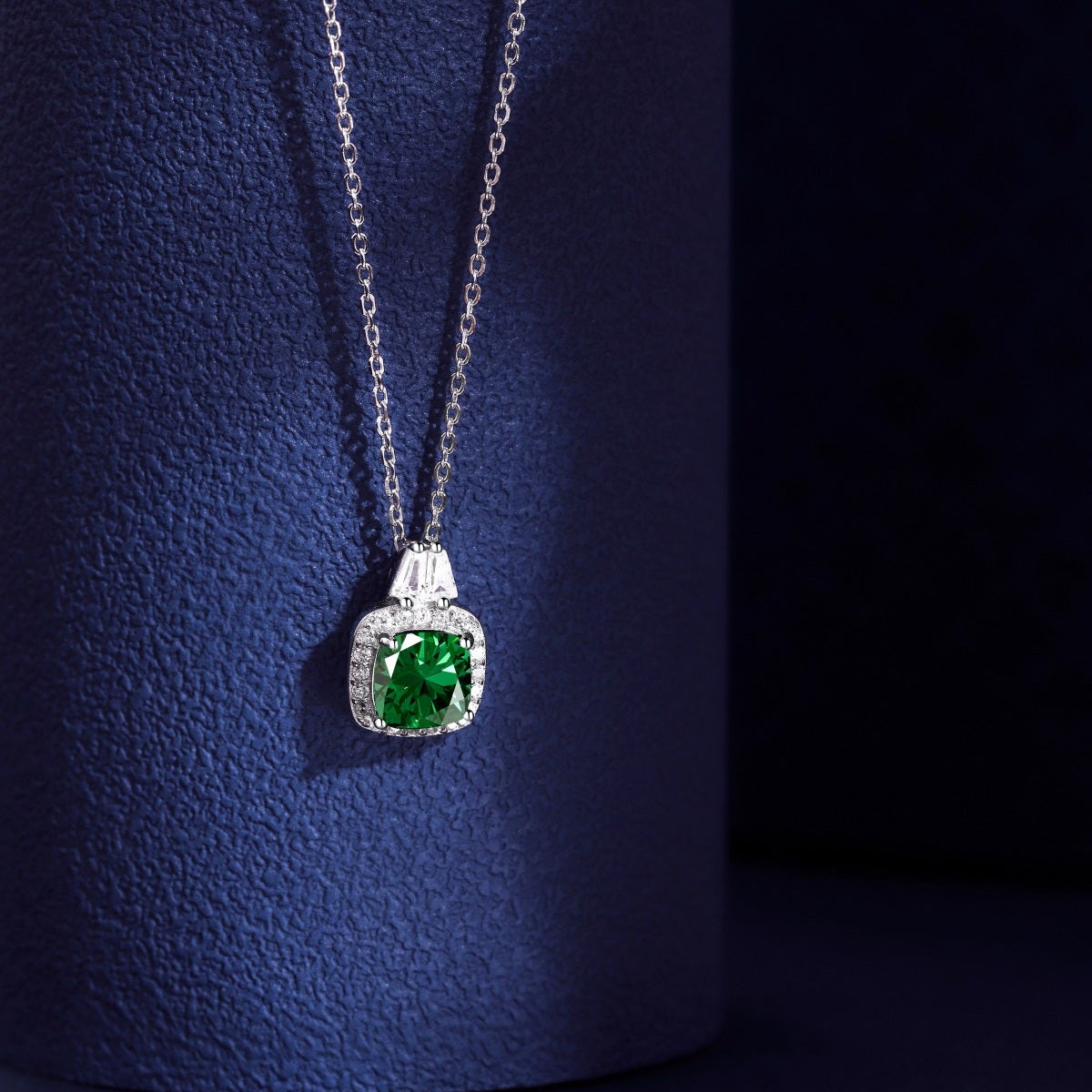 Green Diamond Necklace