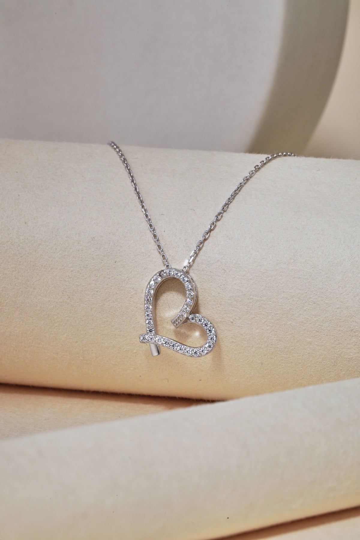 Collar de corazón