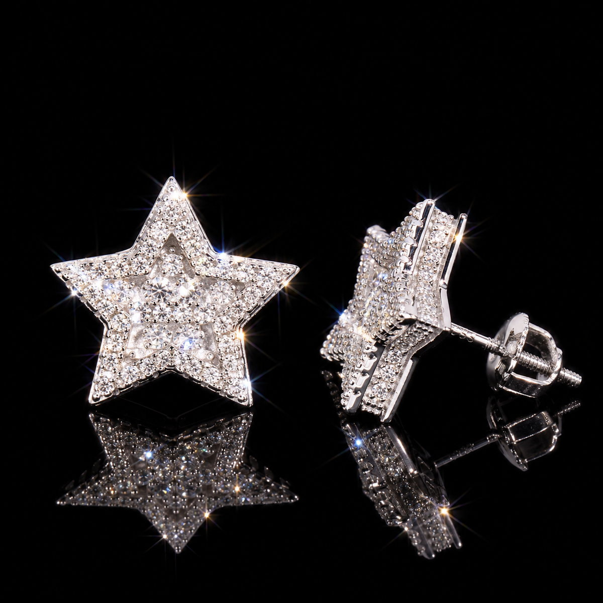 Star VVS Earrings