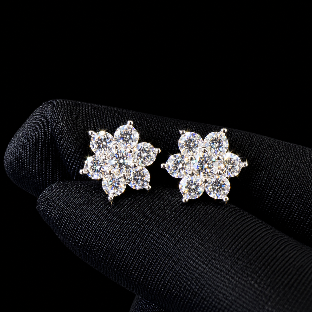 VVS Flower Earrings