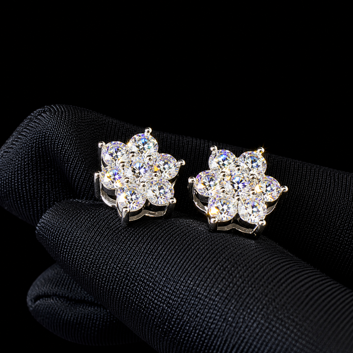 VVS Flower Earrings
