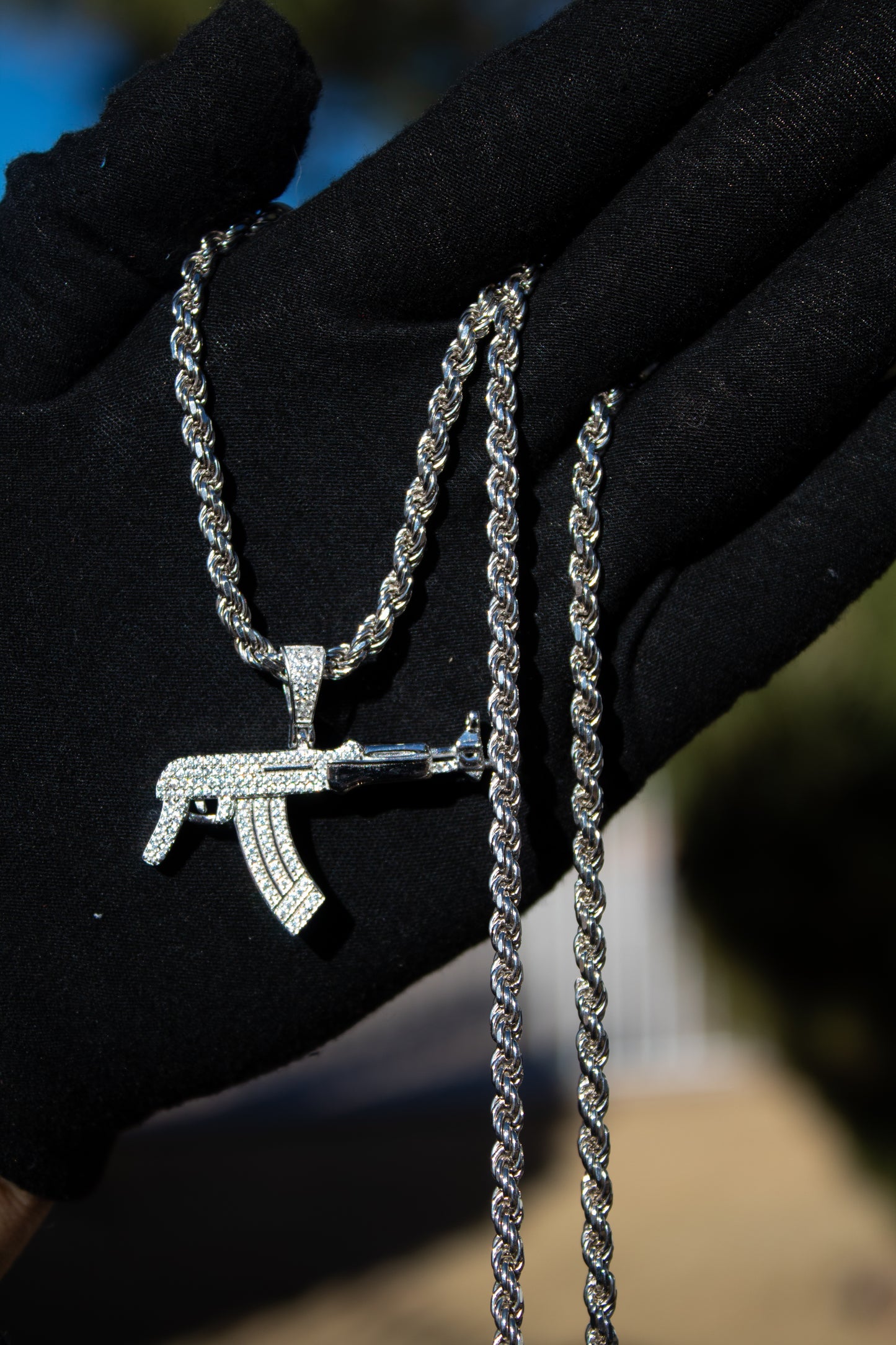 Colgante de pistola