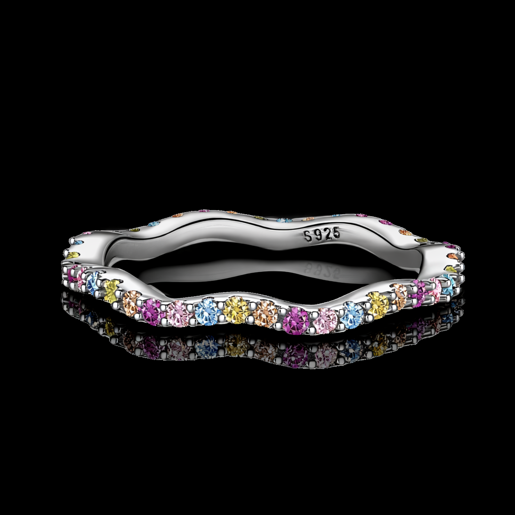 Colorful Diamond Ring