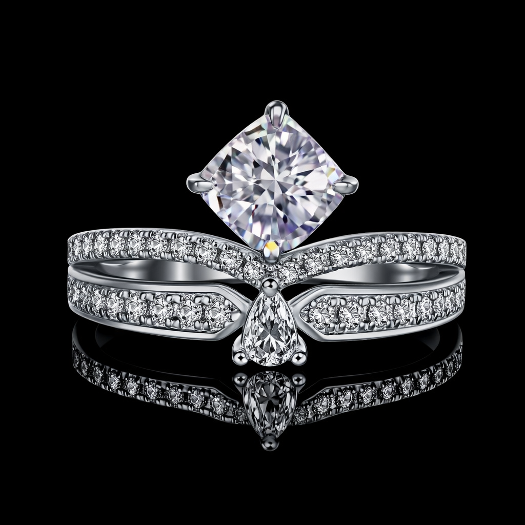 White Diamond Ring