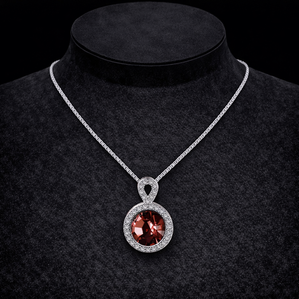 Red Diamond Necklace