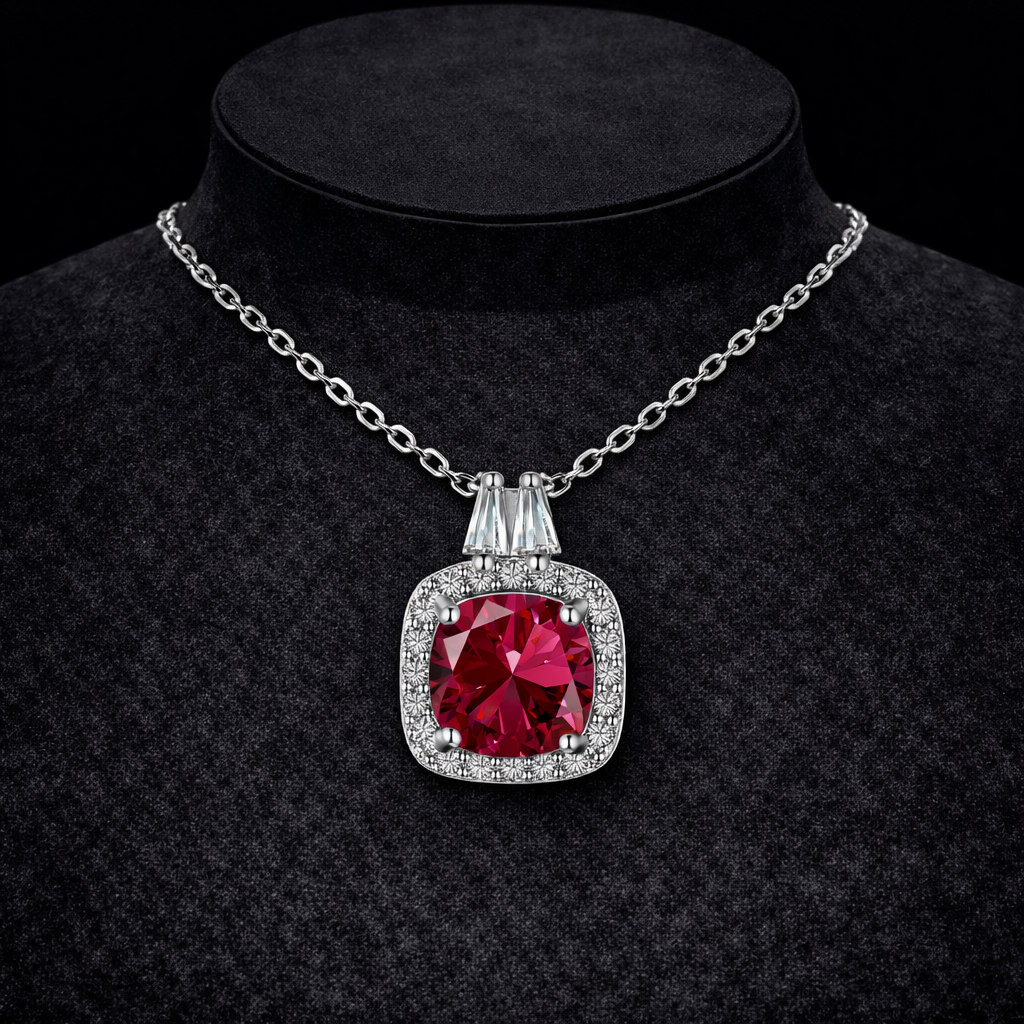 Red Diamond Necklace