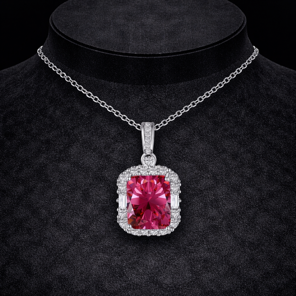 Red Diamond Necklace