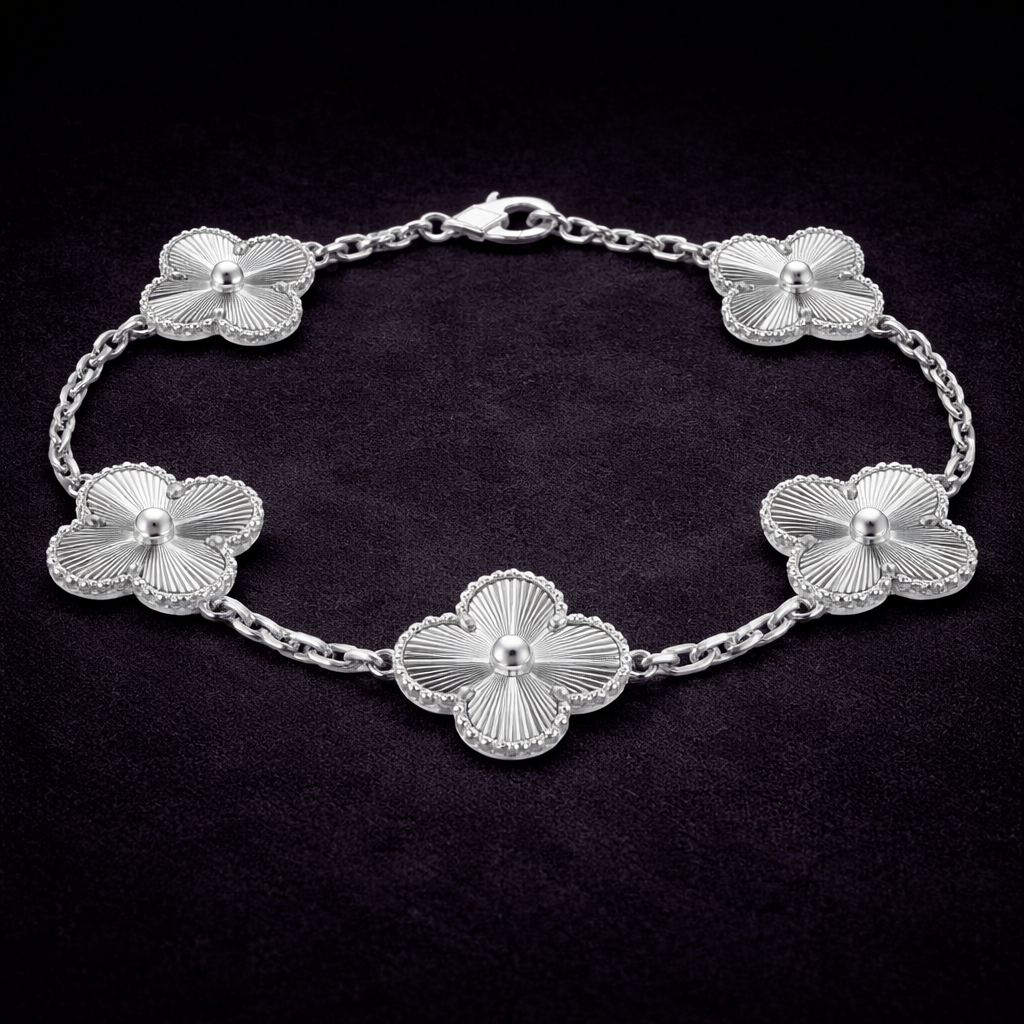 Pulsera de hoja de trébol