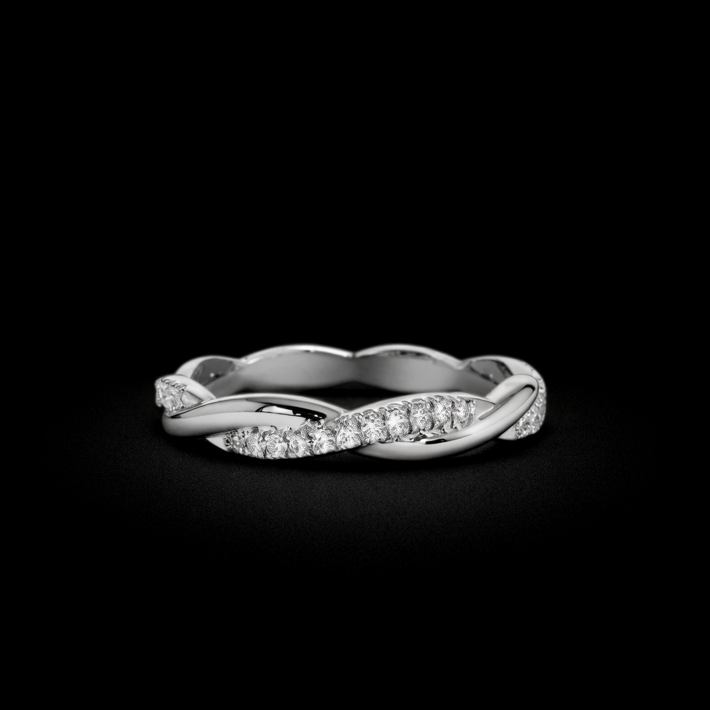 14K Gold Natural Diamond Ring