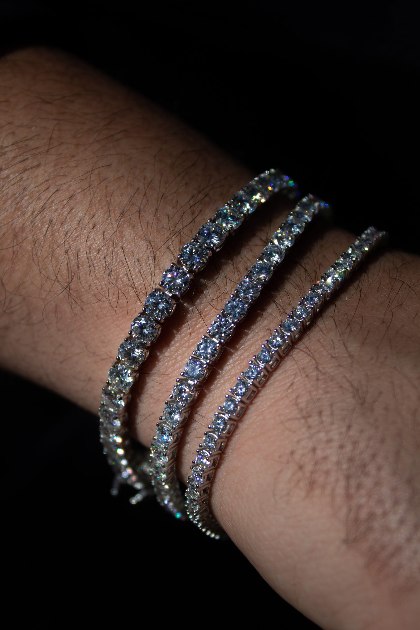 Pulsera de tenis VVS (4 mm)