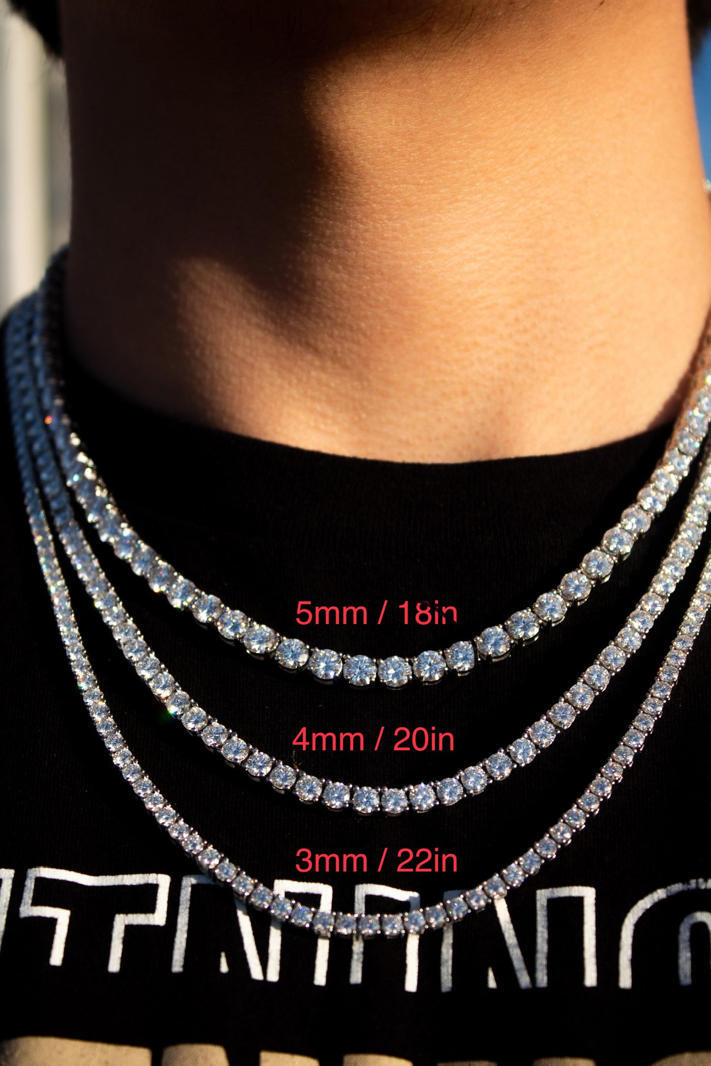 Collar de tenis VVS (5 mm)