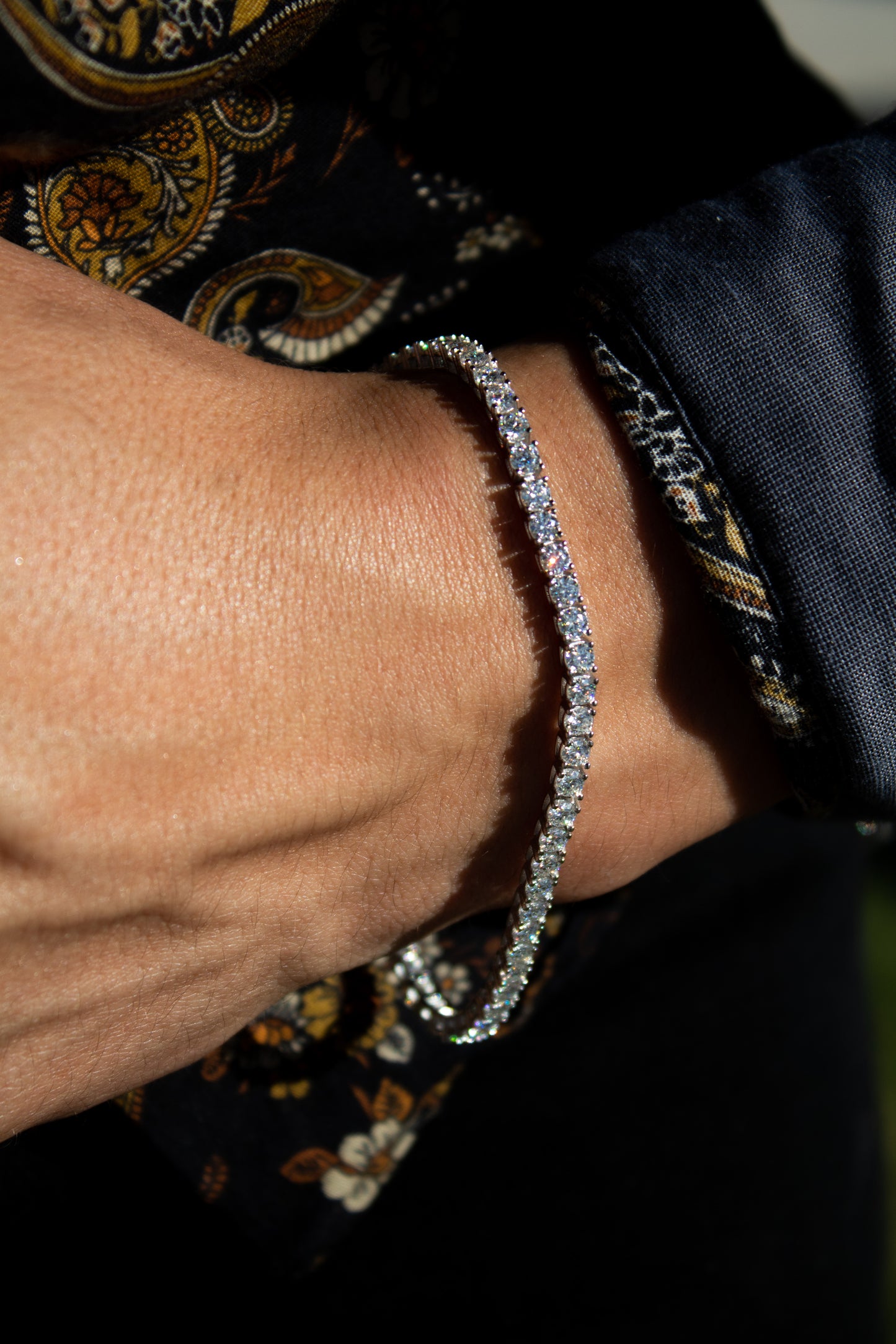 Pulsera de tenis VVS (3 mm)