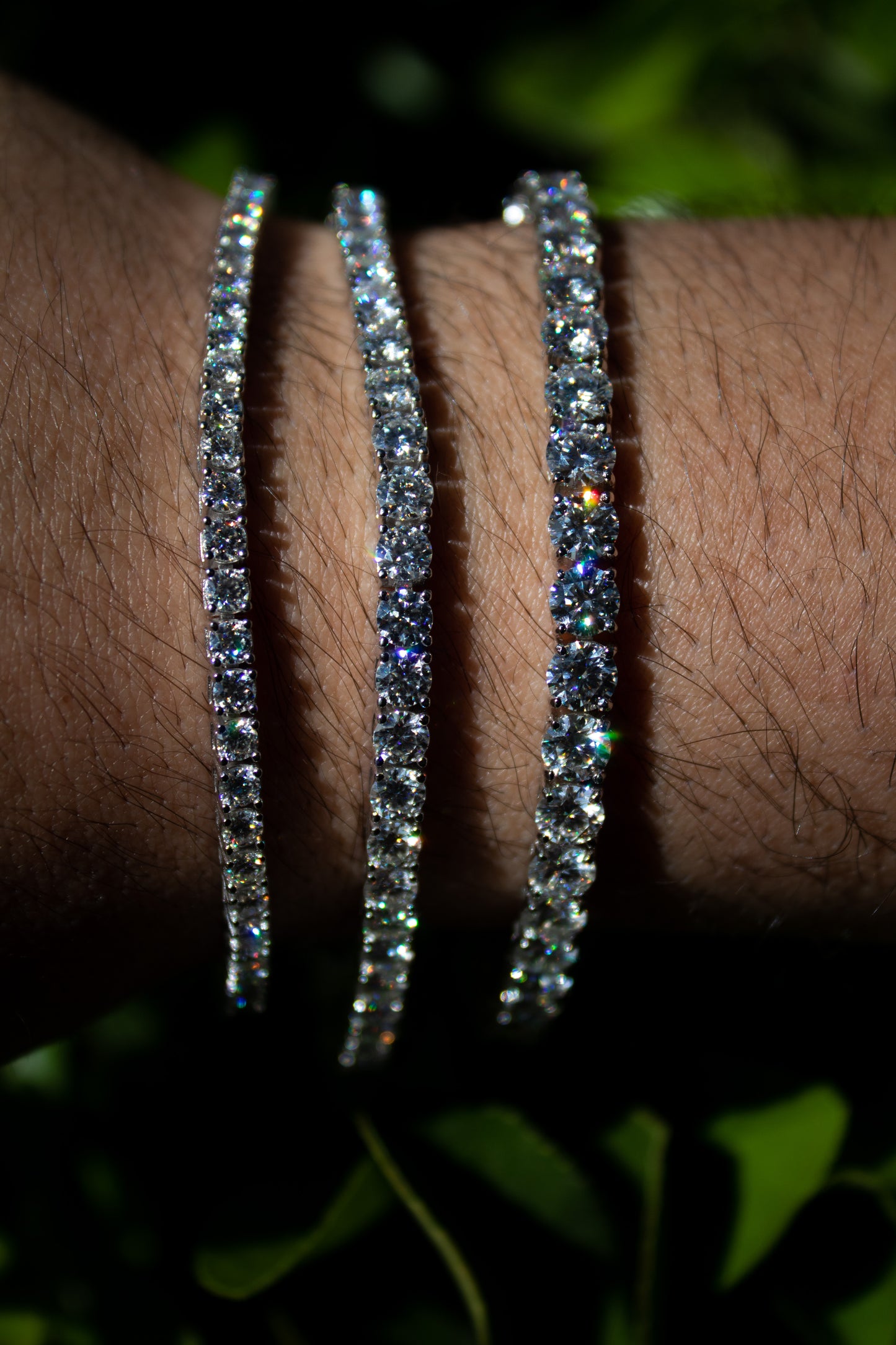 Pulsera de tenis VVS (4 mm)
