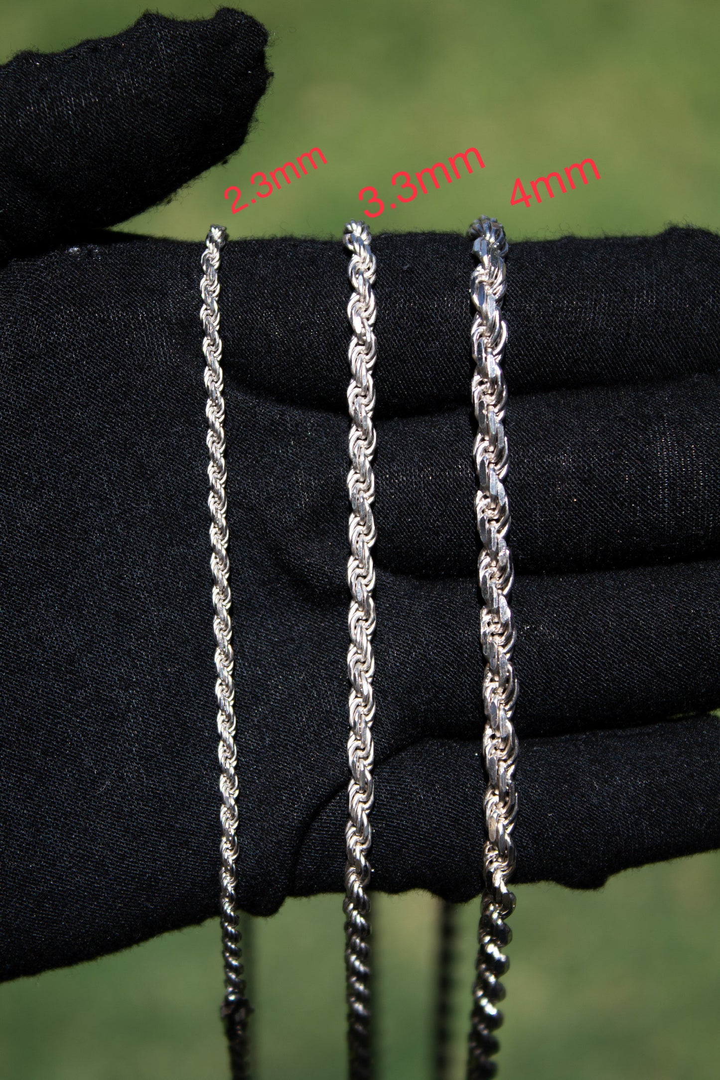 Cadena de cuerda (2,3 mm)