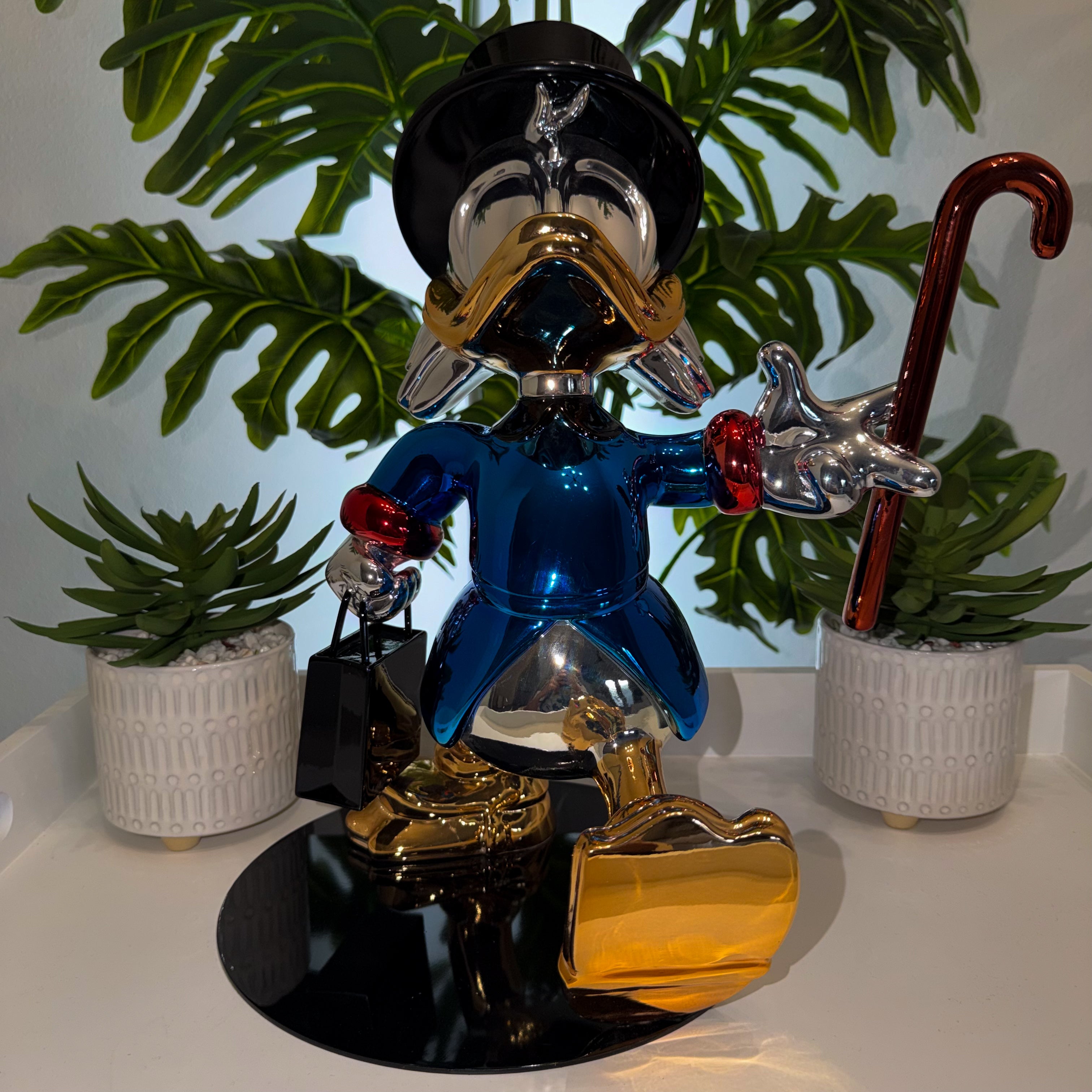 Millionaire Sapphire Duck Fiberglass