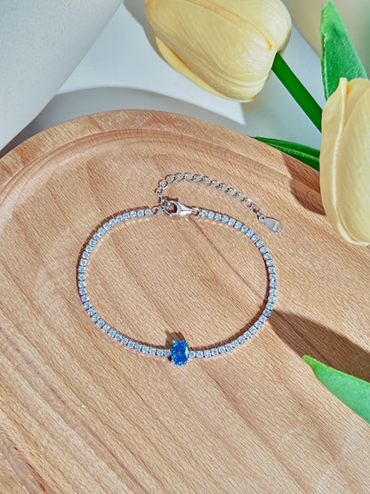 Blue Diamond Bracelet