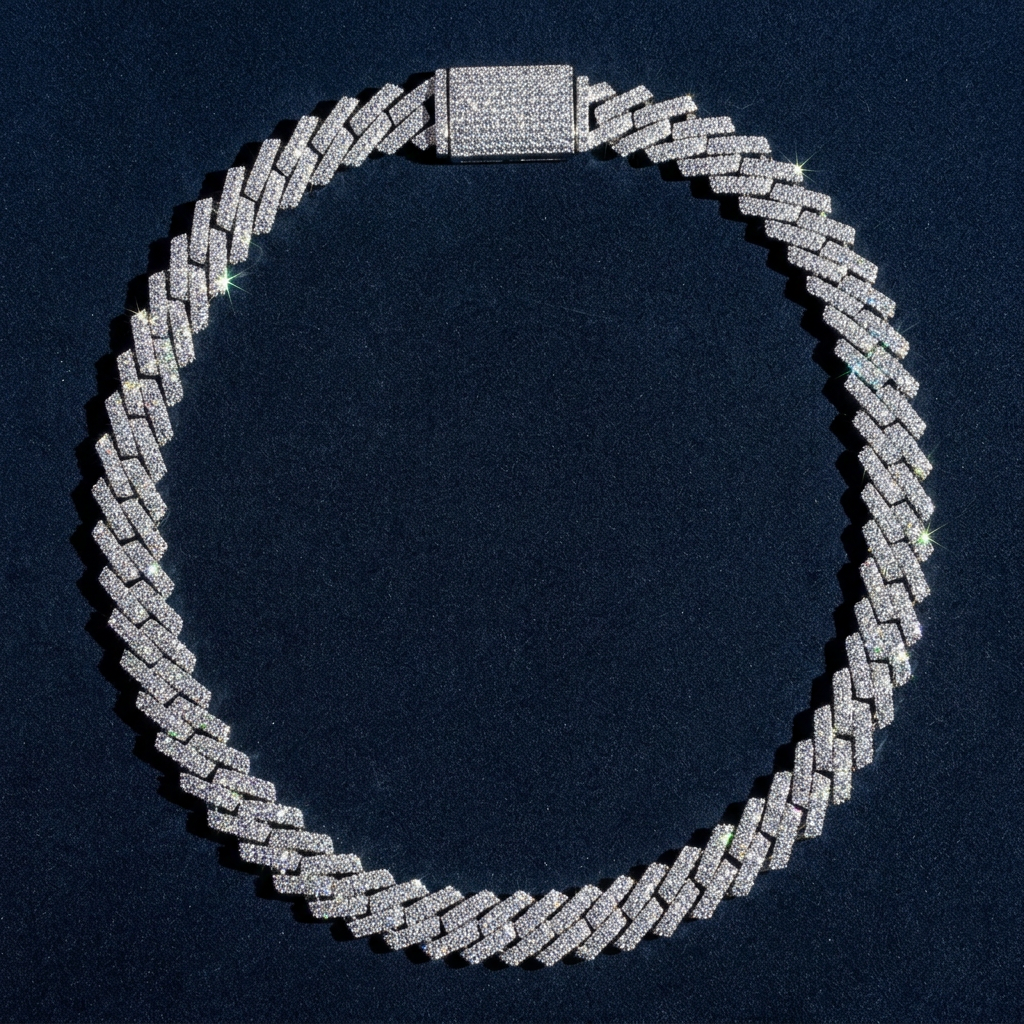 10mm Cuban VVS full-chain draft