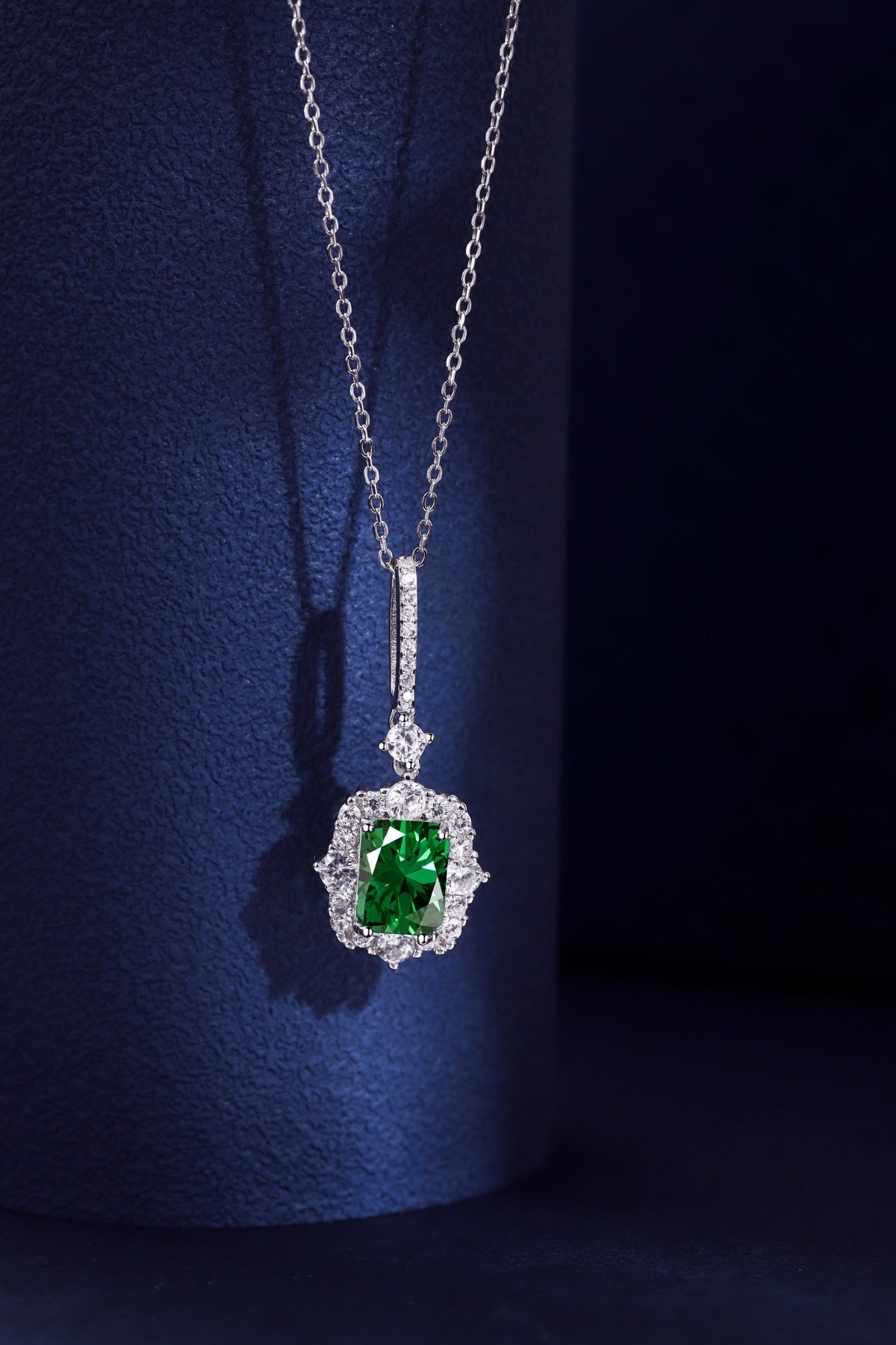 Green Diamond Necklace